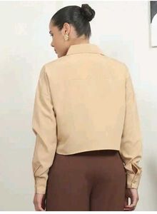 🔻 LOWEST pr - Drop shoulder spread collar shirt