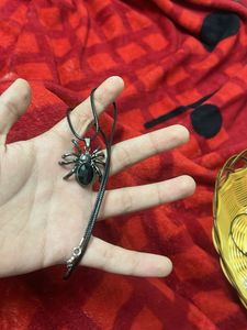 Gothic Spider Pendant Necklace