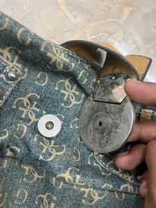 Guess Denim Shoulder Bag