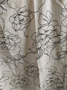Elegant Floral Beige Sleeveless Top