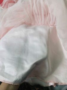 Baby Pink Net Dress Hopscotch