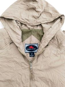Men's Tan Anorak Hooded Jacket