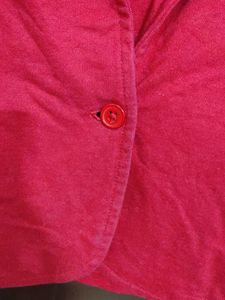 Red Casual Blazer