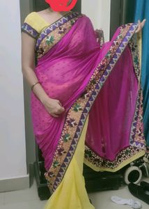 Never Used Stitched Blouse Saree