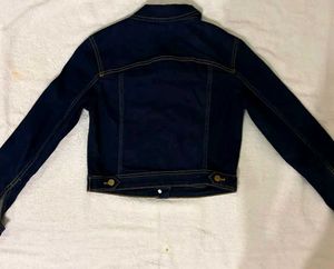 Classic Dark Wash Denim Jacket