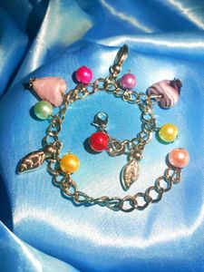 Multi Colour Beads Bracelet 🌷