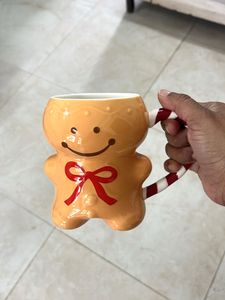 Gingerbread Man Ceramic Mug