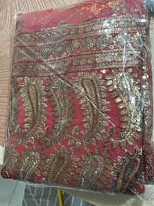 Wedding Saree With dry clean