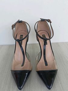 Black stilletos