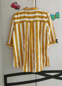 Stylish Striped Button-Down Shirt