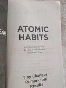 Atomic Habits Book