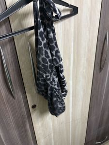 SAVANA Leopard Print Halter Neck Top