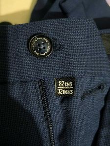 Men's Navy Blue Trousers