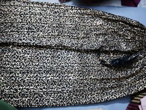 Black &amp; Gold Patterned Pants
