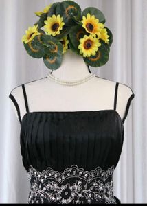 Black Layered Party Dress ❤️‍🔥