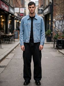 Vintage Levi's Engineered Jeans LEJ Trucker Jacket