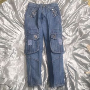 Cargo Style Jean For Kids