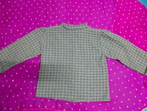 Classic Checked Ethnic Jacket