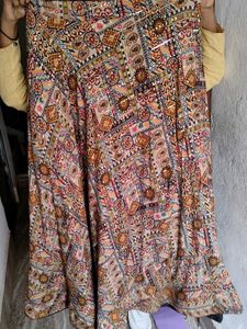Beautiful Lahnga With Banarsi Dupatta, Free Earing