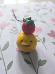 Handmade Duck Tomato Charm