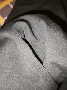 Classic Black Slim-Fit Chinos