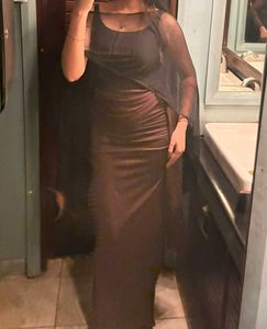 Elegant Ruched Maxi Dress
