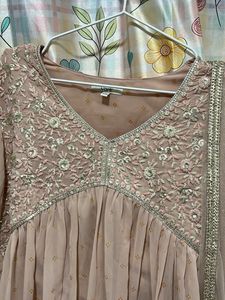 Embroidered Kurta Set with Dupatta