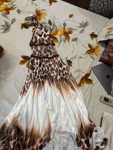 Chic Leopard Print Maxi Dress