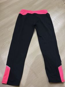 Black &amp; Pink Active Leggings