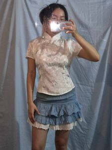 ruffled Mini skirt