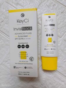 KeyCi InvisiBlock Sunscreen SPF 50 PA++++