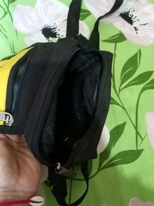 Yellow N Black Bag