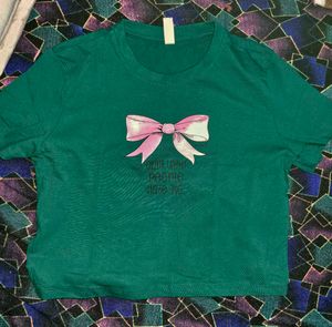 Green Graphic Tee