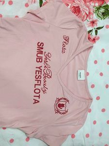 Casual Pink T-Shirt
