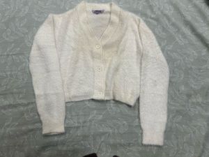 Fluffy Knit Cardigan