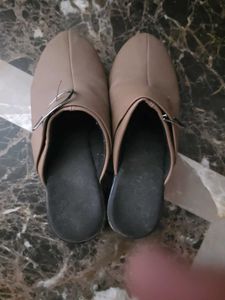 Comfortable Beige Clogs