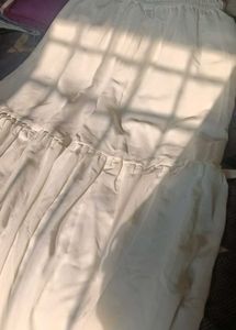Elegant White Chikankari Dress Material