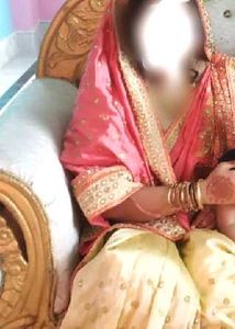 Beautiful Pink &amp; Cream Saree