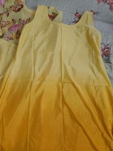 beautiful hand embroidered frock suit