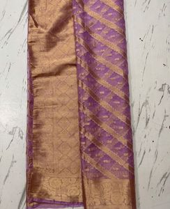 Elegant Lavender Saree