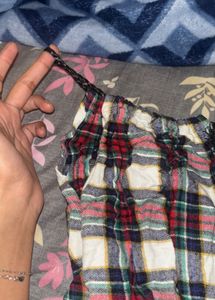 Cozy Plaid Jumpsuit