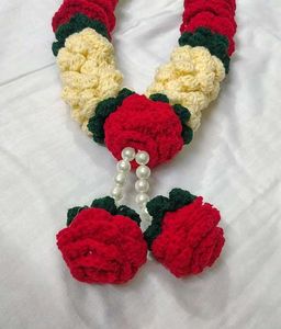 Handmade Crochet Garland Necklace