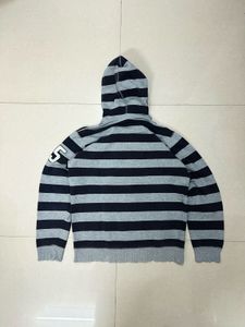 Striped Zip-Up Hoodie 🇺🇸