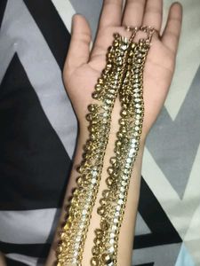 Elegant Anklets with Bell Charms