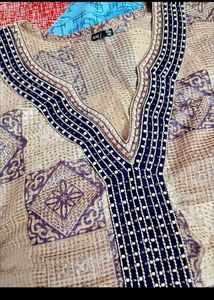 Embroidered Patterned Dress