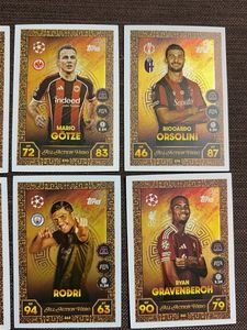 Topps Match Attax All Action Heroes Inserts