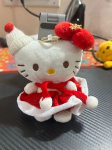 Cute Hello Kitty Christmas Plush Toy Bagtag