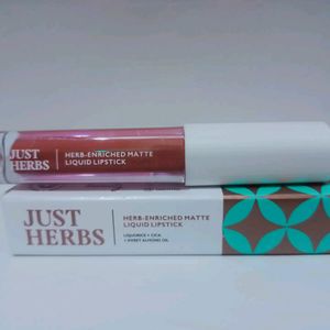 JUST HERBS Matte Liquid Lipstick