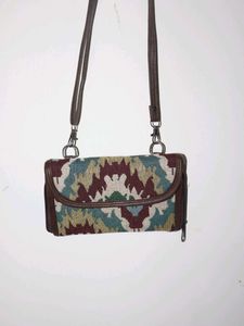 Boho Pattern Clutch sling bag