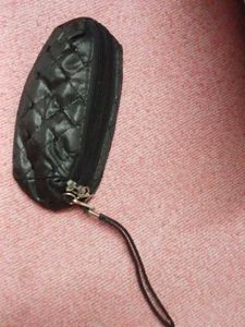 Chic Quilted Pouch with Wristlet